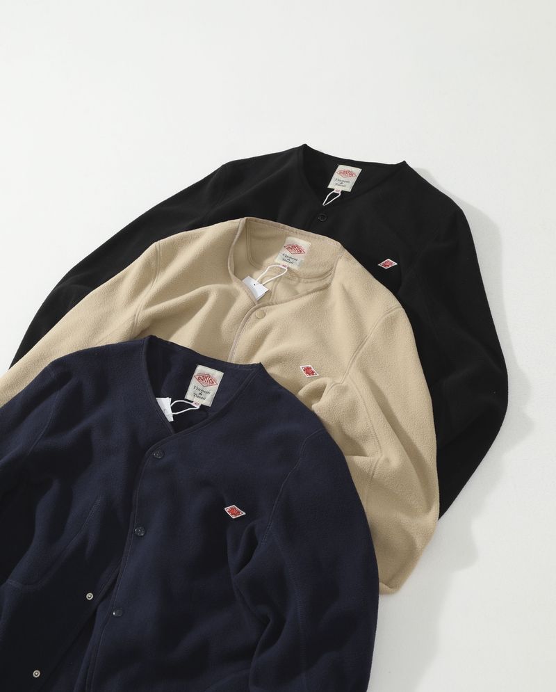 Original Quality DANTON JACKET Autumn Winter Comfortable Thin Fleece Warm Inner Liner Collarless Jacket Coat For Men And_voghion.com