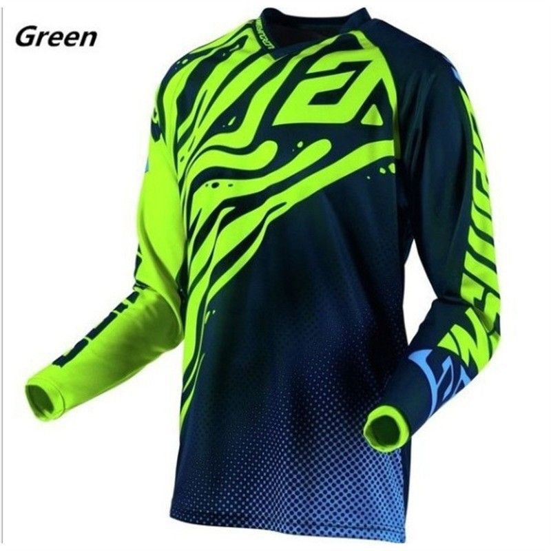 Maillot de cyclisme à manches longues pour VTT et moto tout-terrain, séchage rapide, été_voghion.com