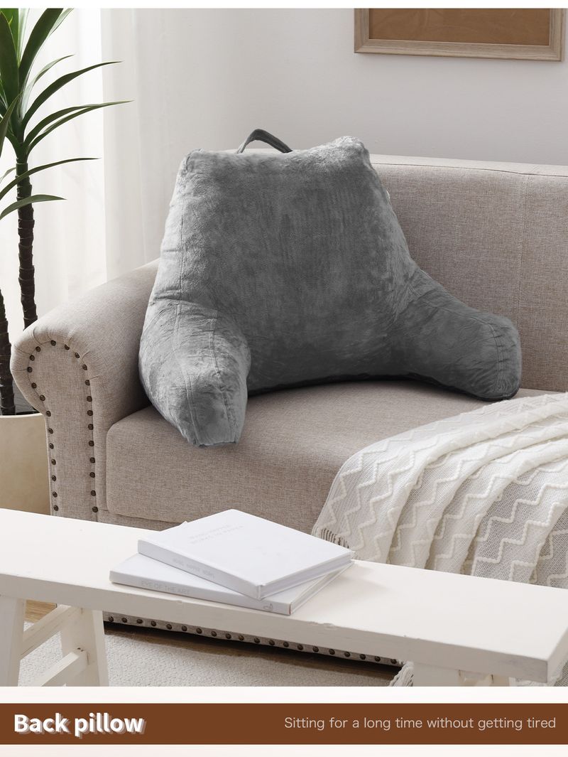 Cuscino in memory foam triturato, cuscino per la lettura, cuscino per braccioli, per donna incinta, divano pigro, fodera per schienale super morbida, rimovibile_voghion.com