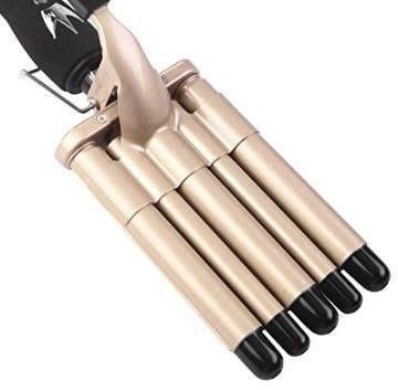 5-Barrel Hair Waver & Straightener – Dual Use Curling Iron (Adjustable Temperature 150-230°C Ionic Technology 360° Swivel Cord Ceramic Coated Plates)_voghion.com