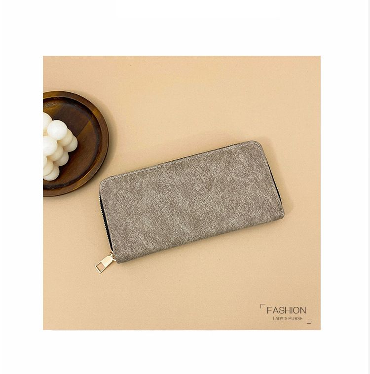 Women’s Bags New Retro Ladies Wallet Multi Function Wallet Large Capacity Multi Card Slots Fashionable Versatile Coin Purse Card Holder_voghion.com