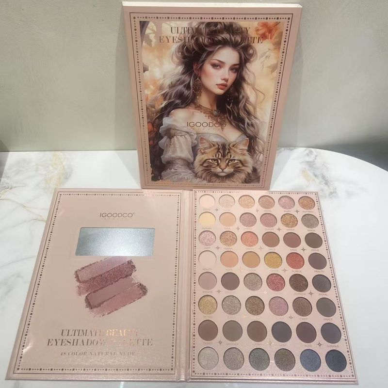 Ombretto Nuova palette di ombretti color terra da 48 colori Stile popolare Palette per il trucco Dear Pearlescent_voghion.com