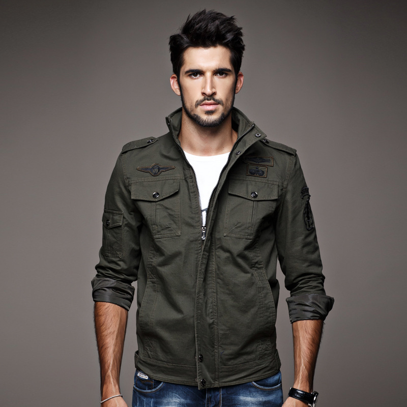 Suitable For All Seasons 2025 New Work All-Cotton Men's Spring And Autumn Thin Coat Jacket Men_voghion.com