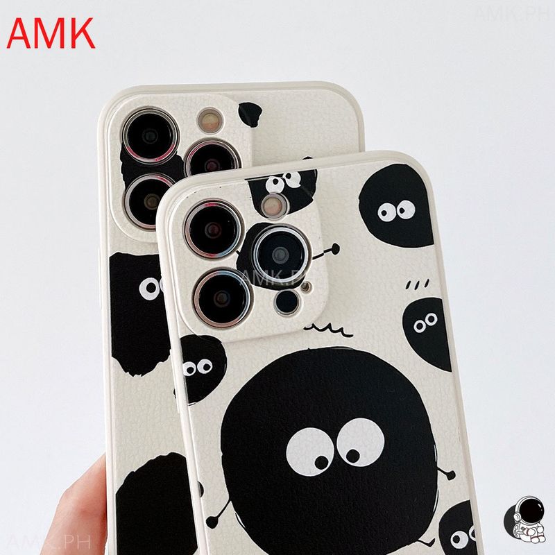 Coque de dessin animé mignon Coal Ball Elf pour Huawei Nova Y90 Y70 Y61 Y60 PLUS 10 9 8i 8 5T 4E 7i 6 SE P40 P50 MATE 50 PRO P30 LITE Y9S Y6 Y9 PRIME_voghion.com