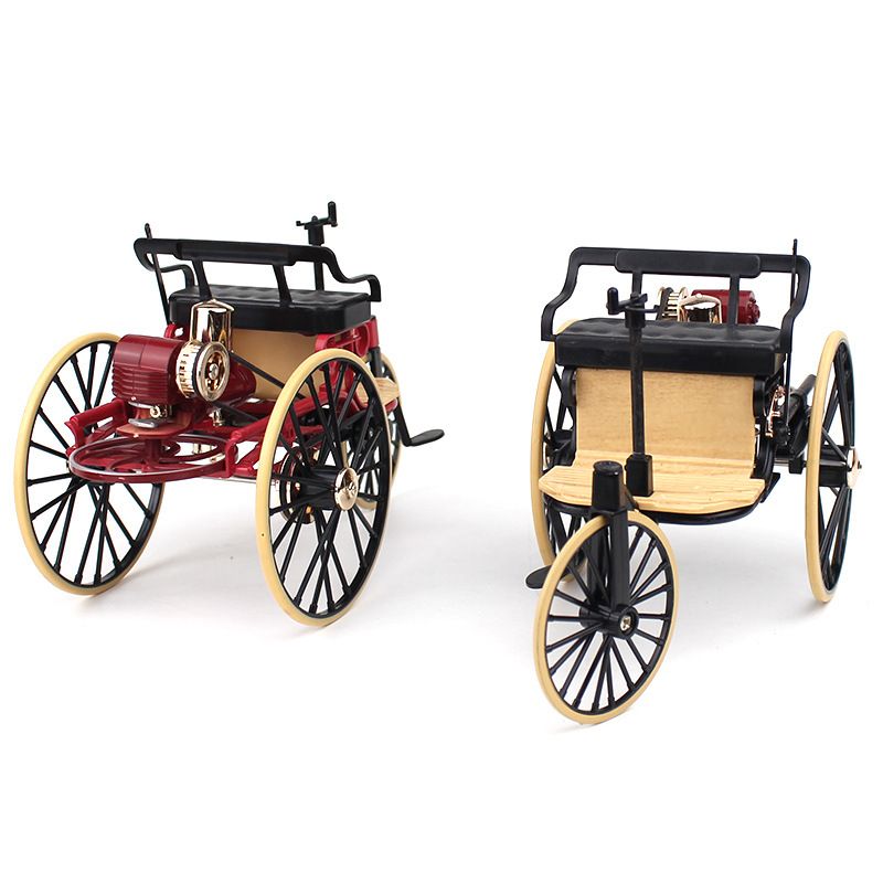 Novi 1:12 simulacijski retro legirani trokotačni klasični automobil kolekcija modela poklon igračka za odrasle ukras_voghion.com