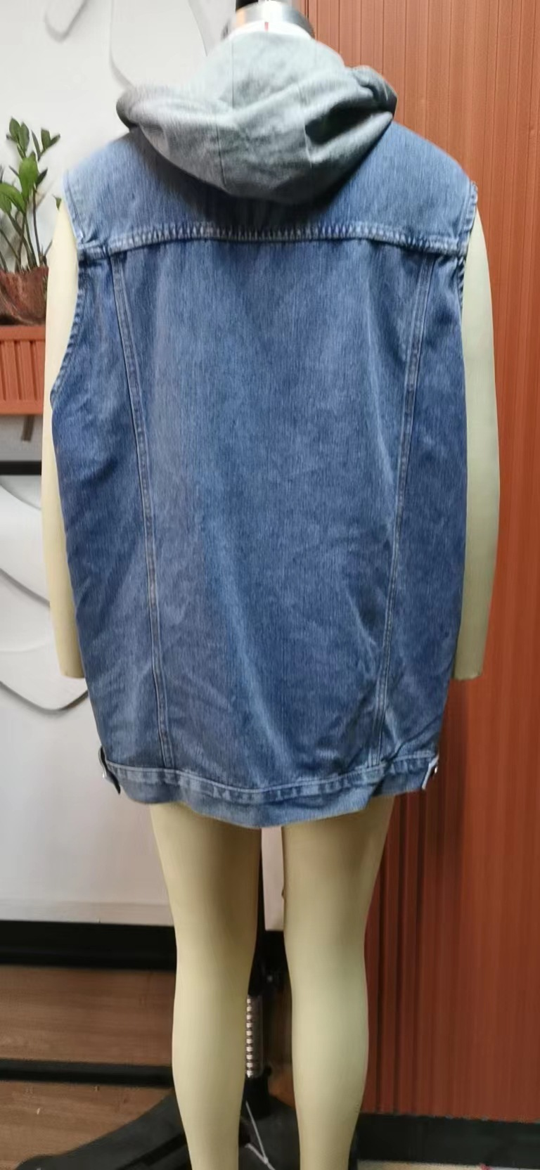 Damenbekleidung Neue Retro-Jeansweste Jacke Lose Lässige Damentrend_voghion.com