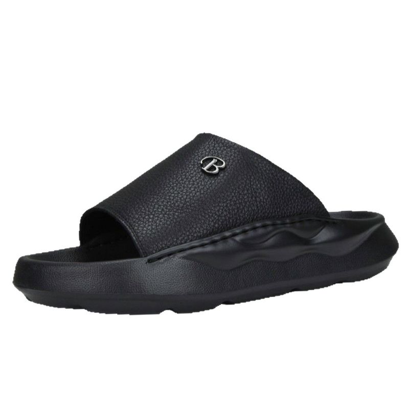 Unschlagbare Qualität 【 Preiskontrolle 】 Einteilige, vielseitige Sommerschuhe aus echtem Leder für Herren, Größe 45, hochwertige Freizeit-Slipper_voghion.com