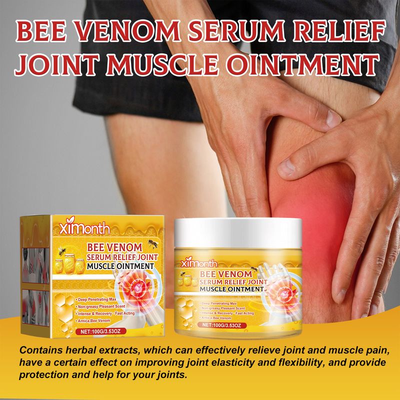Bee Venom Joint Care Cream Relieves Joint Muscle Soreness And Body Discomfort Care Massage Cream_voghion.com