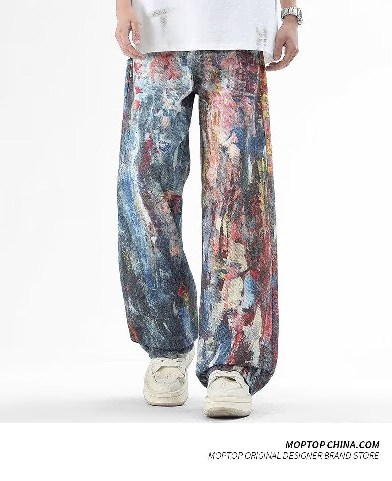 Fashion Harajuku Trendy Lazy 2025 Summer High Cost-Performance Thin Pants Artistic Unbranded Versatile_voghion.com