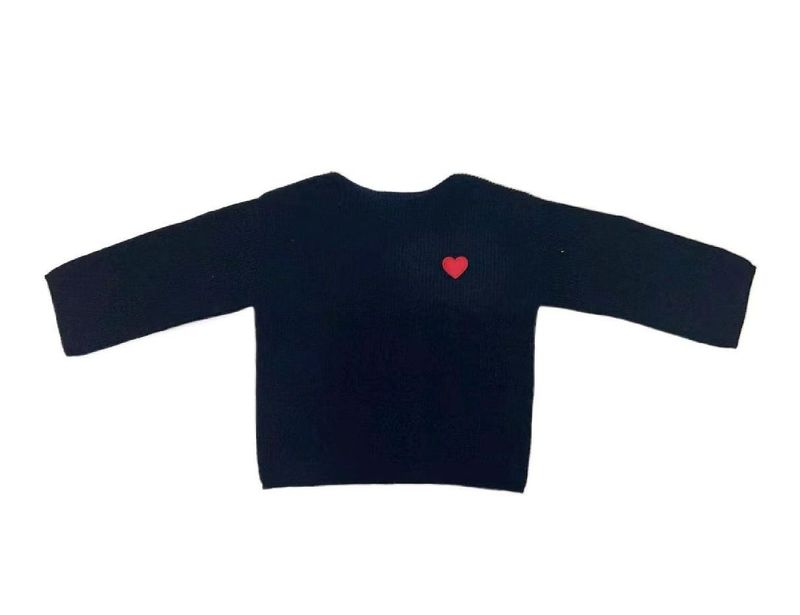 Women's Oversized Valentine's Day Love Embroidery Off-Shoulder Sweater - Cozy Casual Pullover With Heart Applique_voghion.com
