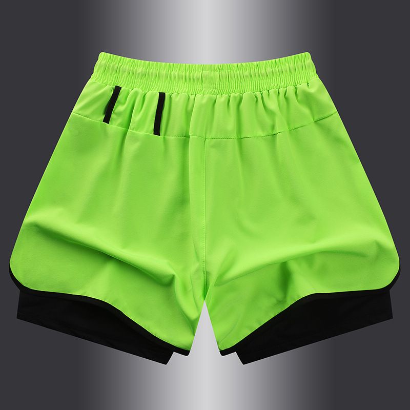 Pantaloncini sportivi da uomo 2025, da corsa, fitness, basket, pantaloni da spiaggia, foderati, capispalla, abito estivo in seta ghiacciata americana,_voghion.com