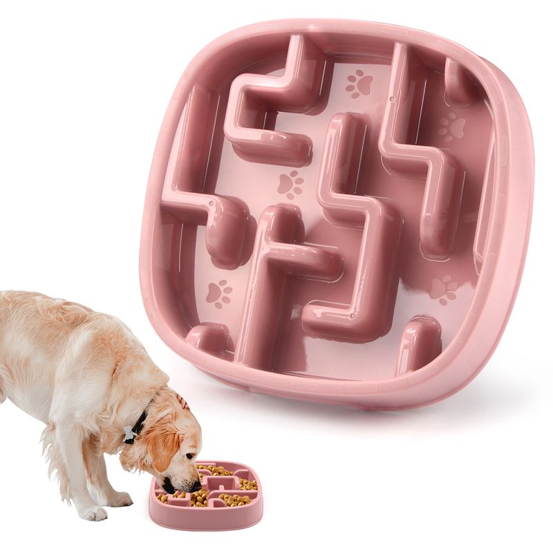 Cross-Border Slow Feeder PP Material Cat Eating Dog Food Bowl Pet Supplies_voghion.com