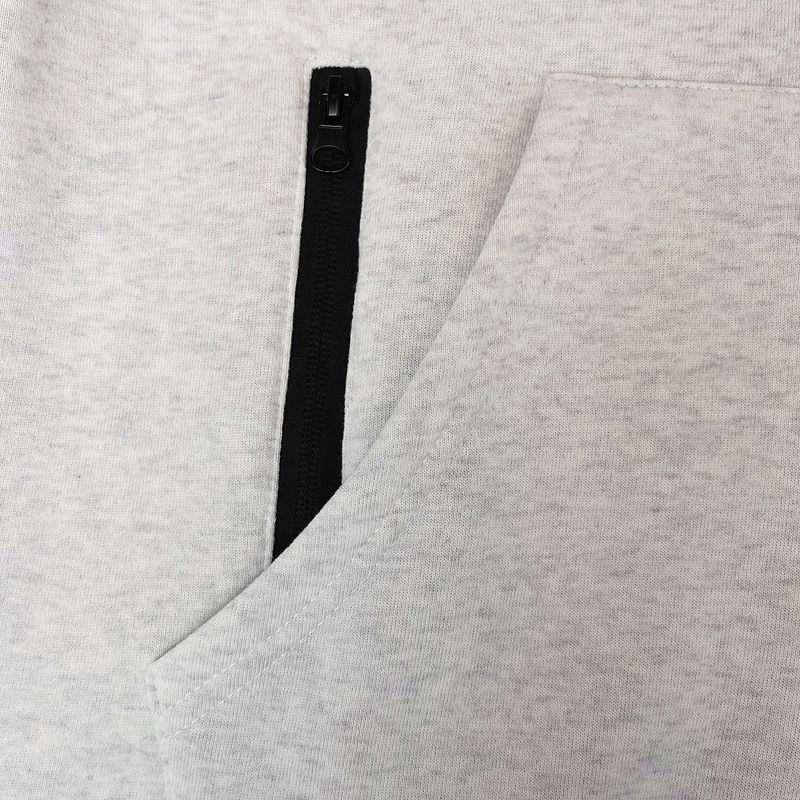 Herren-Set aus Fleecejacke mit Kapuze und Reißverschluss und Jogginghose – warmer Pullover-Trainingsanzug für den Winter für Freizeit und Sport (Schwarz, Dunkelgrau, Khaki, Armeegrün)_voghion.com