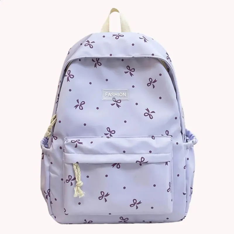 Female Student Backpack Large Capacity Leisure School Bag Versatile Rucksack Outdoor Camping Picnic 250408l_voghion.com