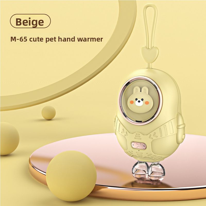 New Cartoon Pet Mini Compact Portable Cute Girl Handheld USB Rechargeable Hand Warmer Gift Durability Upgrade_voghion.com