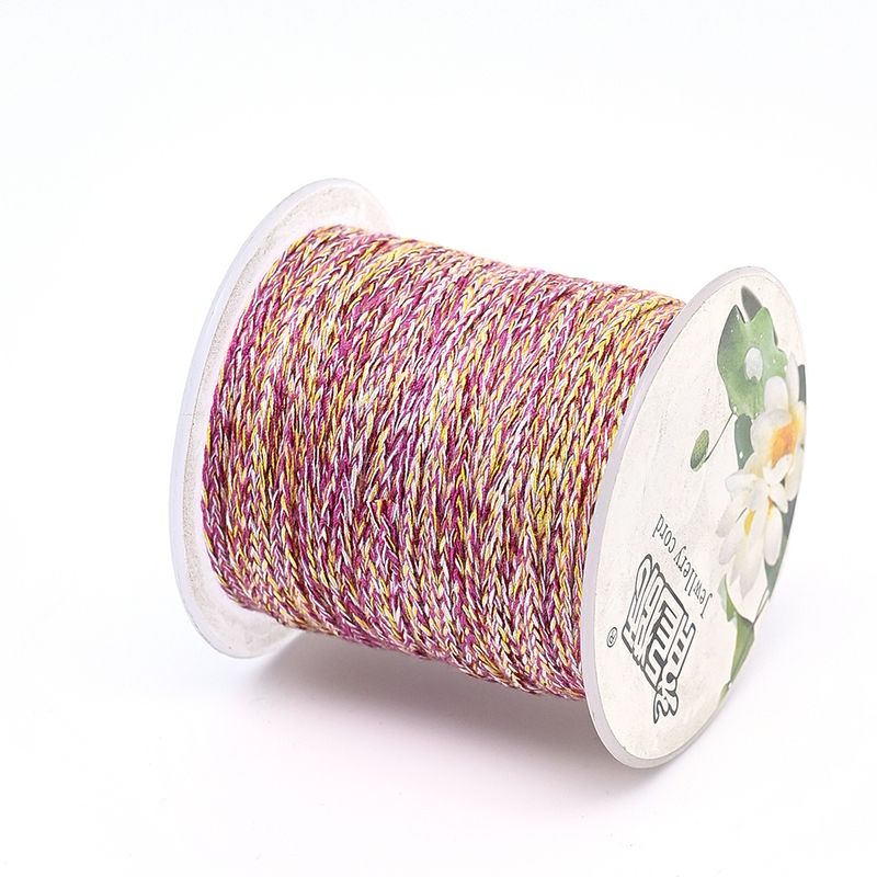 1 rulle/paket bomullspolyesterrep platt bredd: 2 mm smyckestillbehör_voghion.com