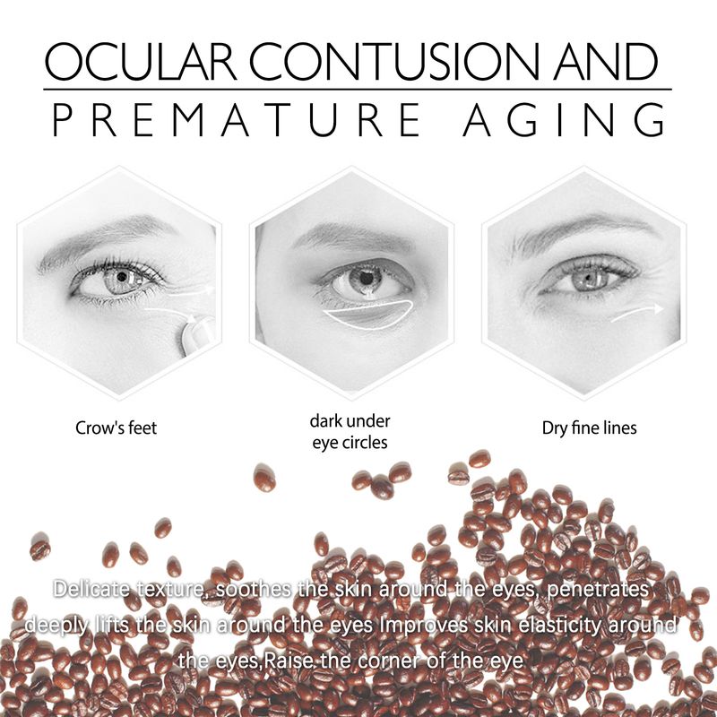 Gel firmador para os olhos 10ml, lifting, linhas finas, hidratação, repõe a hidratação, remove bolsas, inchaço e antiolheiras_voghion.com