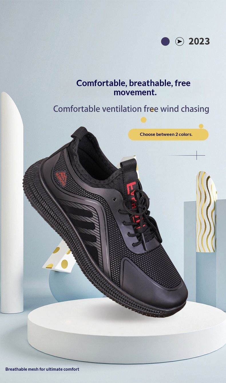 Bequeme, lässige und trendige Schnürschuhe mit runder Zehenpartie, die auch bei Internet-Stars beliebt sind – leicht und atmungsaktiv. Großhandel._voghion.com