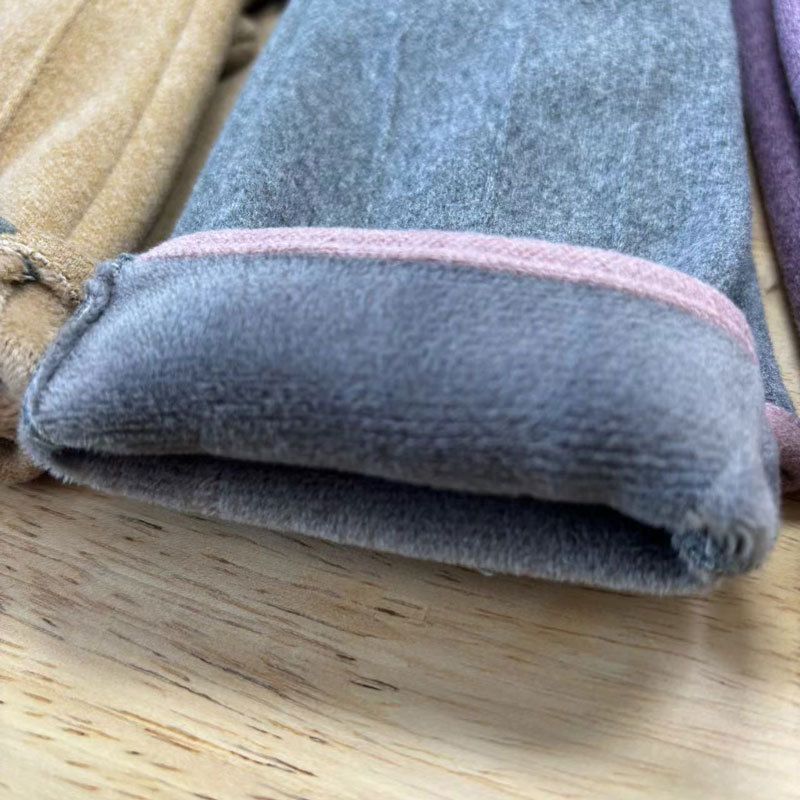 Guanti termici in velluto caldi per donna, invernali, da ciclismo, da guida, sportivi, foderati in pile, touchscreen, antiscivolo, 2025_voghion.com