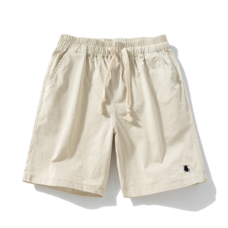Sommer Neue Paar Candy Shorts Net Rot Gleiche Vielseitige Capris Für Männer Reine Baumwolle Mode Beachwear_voghion.com