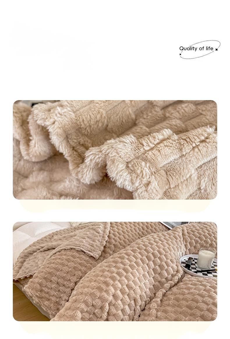 2025 Nuovo Autunno Inverno Tartaruga Dorata Latte Cristallo Velluto Tempo Libero Ufficio Coperta Pisolino Caldo Lenzuolo Ispessito_voghion.com
