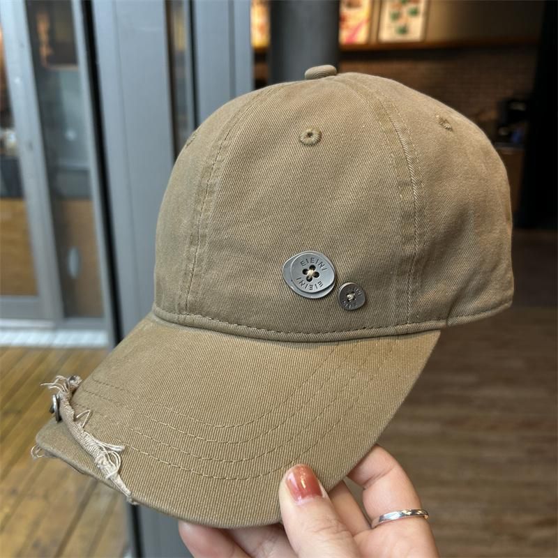 New Sunscreen Cap Women's Button Cap Sun Hat_voghion.com