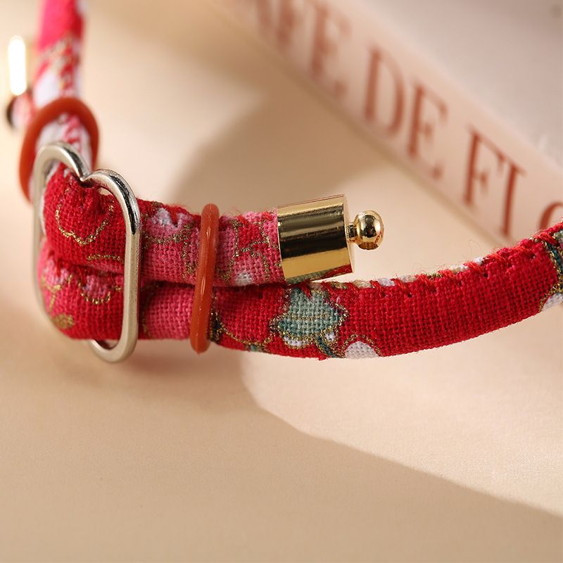 Collana con collare portafortuna in legno di canfora per animali domestici, stile giapponese, per cani e gatti, repellente per insetti, pulci e zecche._voghion.com