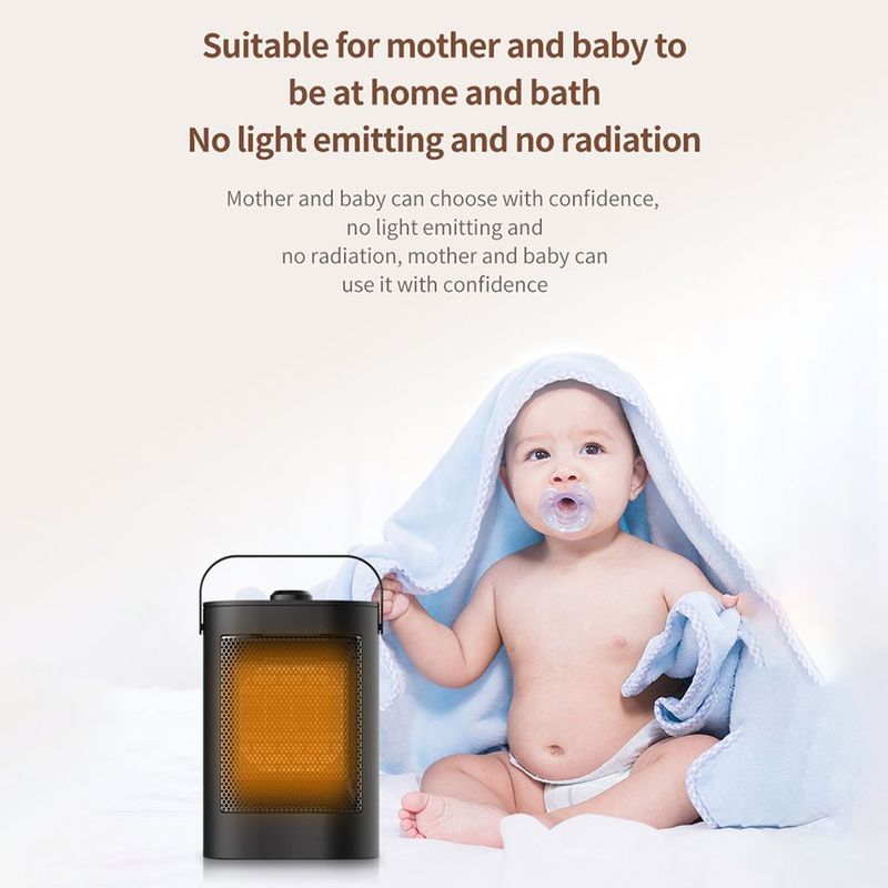 Mini Electric Air Heater Powerful Warm Blower Fast Heater Fan Stove Radiator Room Warmer_voghion.com