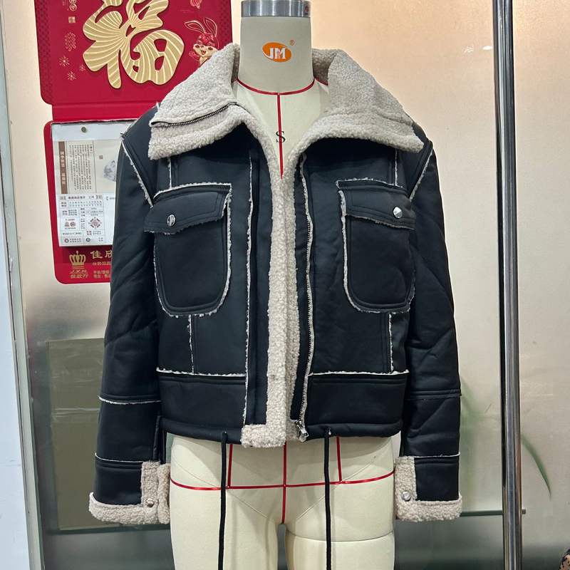 Moudeg Bikerjacket fir Fraen_voghion.com