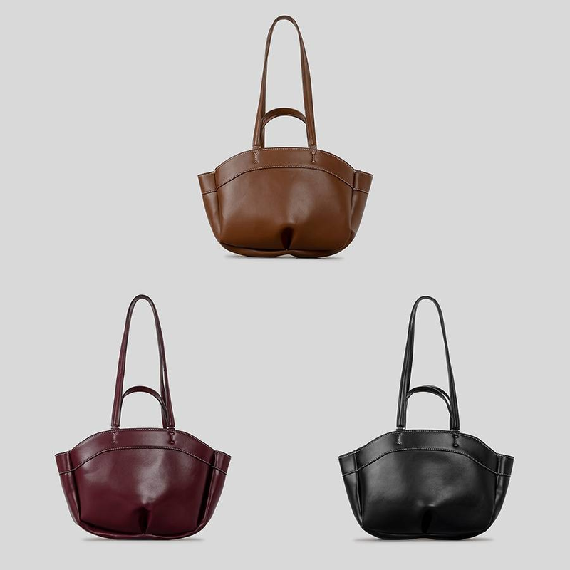 Women's Bags Brown Tote Bag Autumn New Fashion Large Capacity Work Mother And Child Bag Shoulder Handbag Shopping Bag_voghion.com