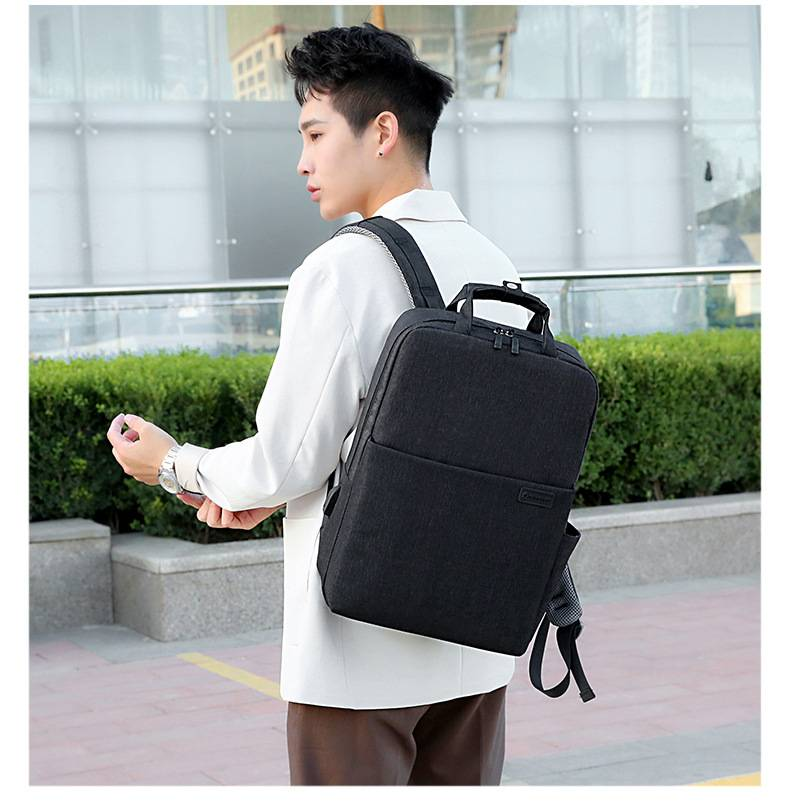 Women's Backpack Men's Business Smart Usb Computer Backpack Shoulder Travel Bag Backpack_voghion.com