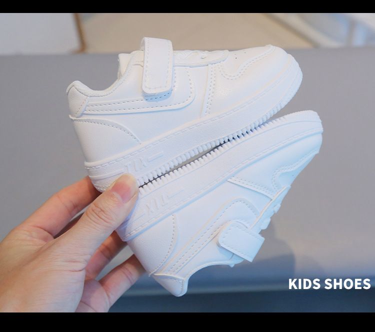 Scarpe piccole per bambini 2025 Scarpe sportive primaverili e autunnali, scarpe bianche piccole per ragazzi e ragazze, scarpe da ginnastica_voghion.com