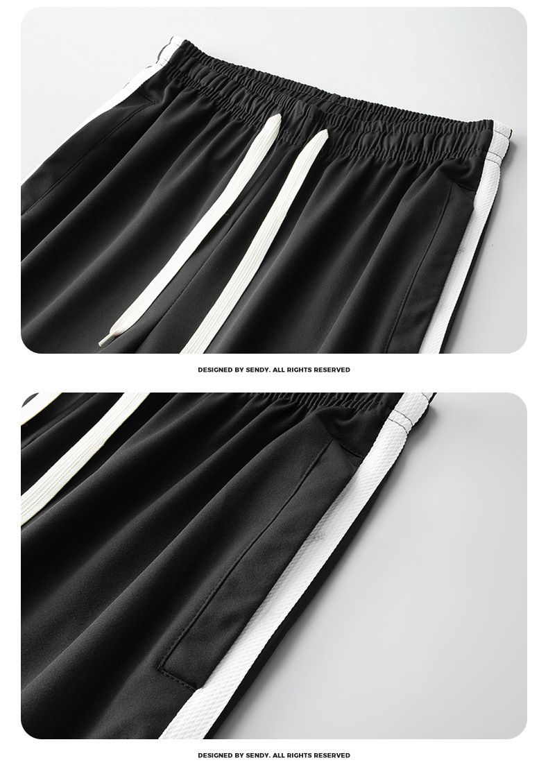 Herenkleding Nieuwe herfst- en winter casual sportpak tweedelig herentrui broek trendy tiener vest modepak_voghion.com