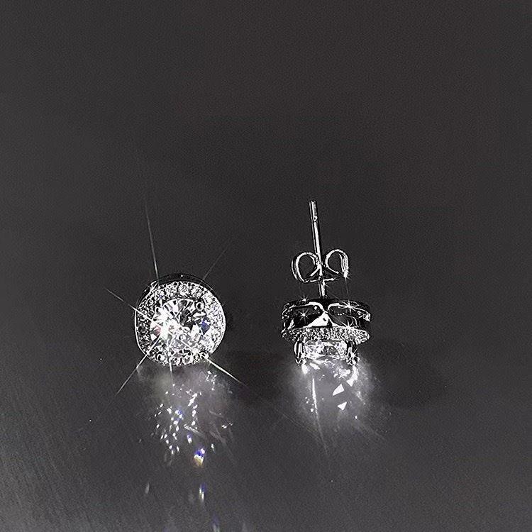 Luksuriøse diamantøreringe til mænd, moderigtige og alsidige, amerikansk stil, cool stil, niche, let luksusdesign, trendy herreøreringe_voghion.com
