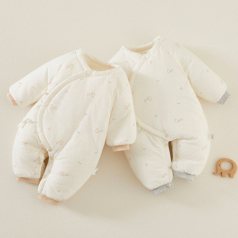 Newborn Class A Thickened Newborn Baby Clothes In Autumn And Winter_voghion.com