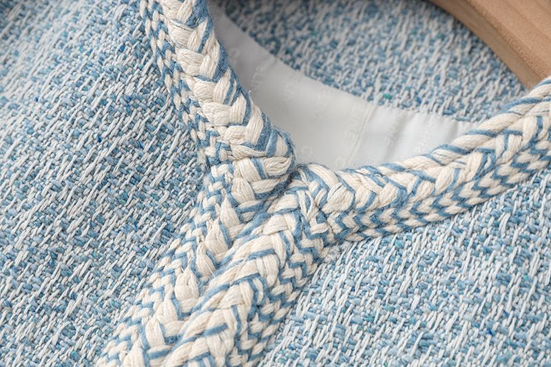 Dames hoge kwaliteit tweed herfst en winter nieuwe dame stijl frisse top prachtige kleine geur jas_voghion.com