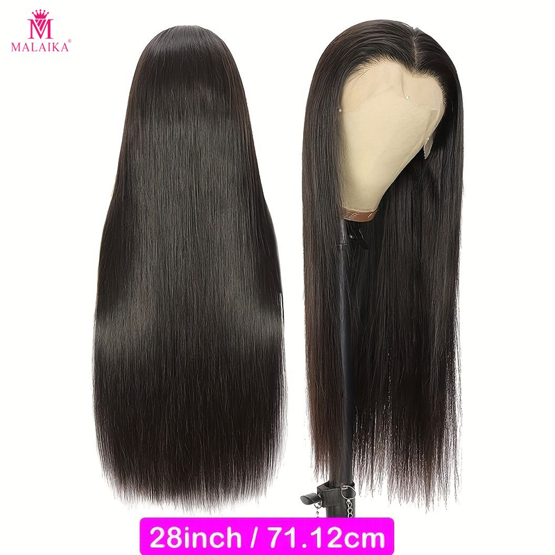 Peluca de encaje brasileña recta de la peluca del frente del cordón de las pelucas del cabello humano 13x4 para las mujeres_voghion.com