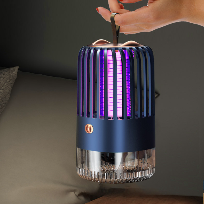 Lyspærer Fuglebur Myggedræberlampe Husholdningsartefakt Elektrisk stød Udendørs Camping Vægmonteret Genopladelig Repellent_voghion.com