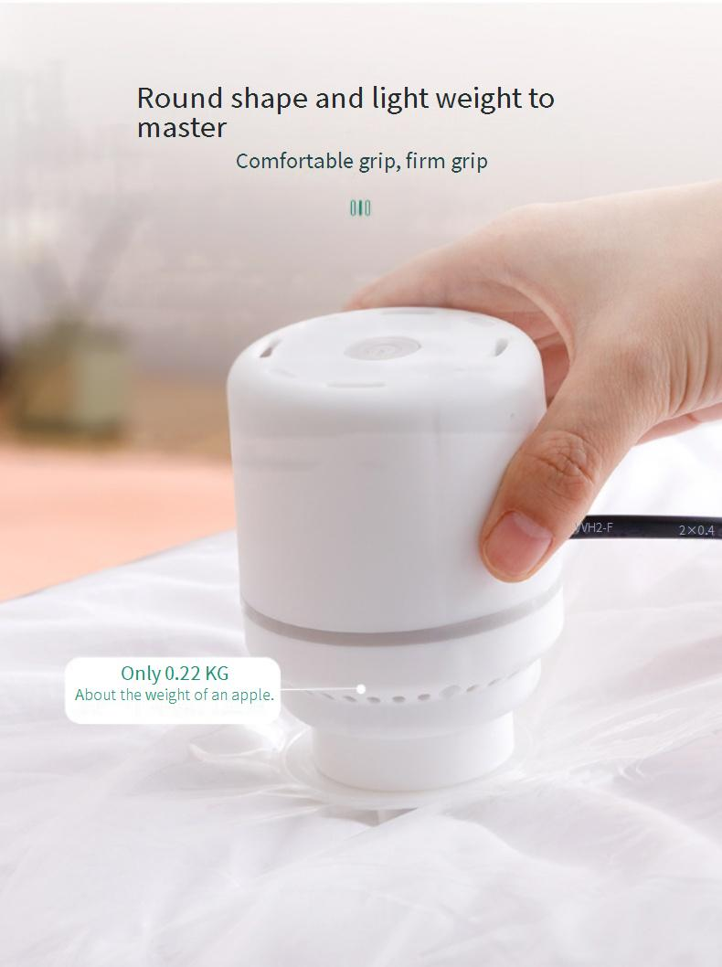 Compression Bag Vacuum Electric Vacuum Pump Universal Pump Small Household Clothes Quilt Portable Storage Bag Electric Pump_voghion.com