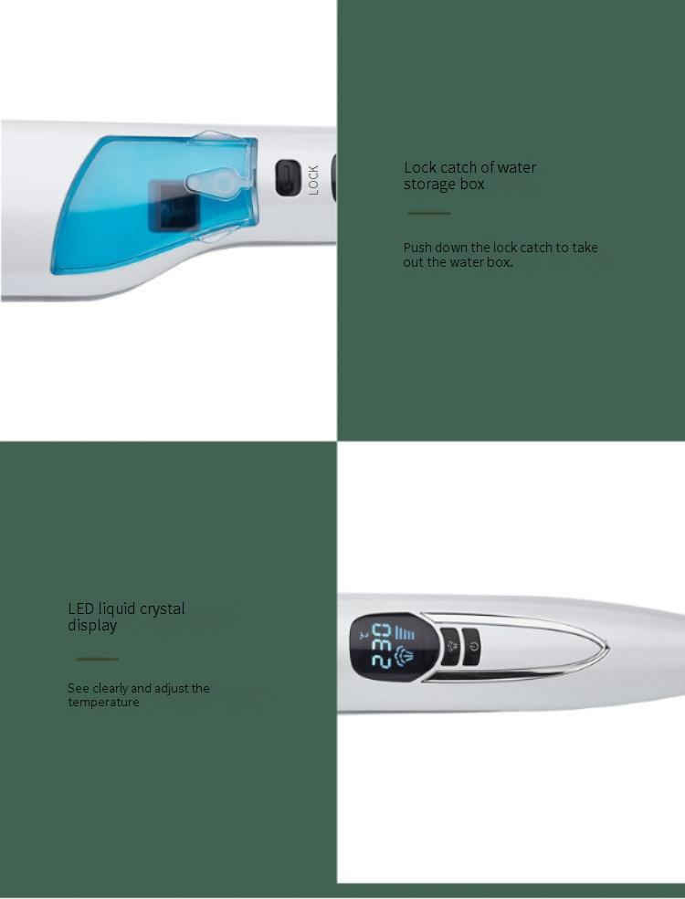 Hair Curler Steam Hair Straightener Spray Hair Straightener Negative Ion Electric Ceramic Hair Straightener_voghion.com