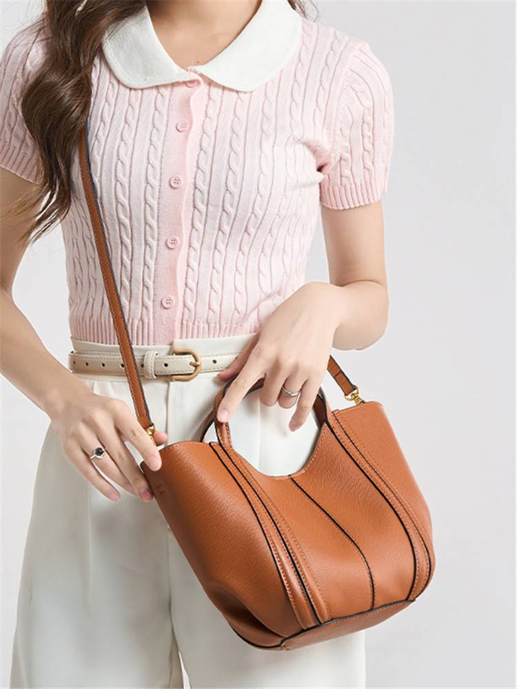 Übersetzung: 2025 Tragetasche im neuen Stil mit Fadenverzierung, lässige Mini-Handtasche mit Umhängegurt, Mutter-Kind-Tasche für Damen._voghion.com