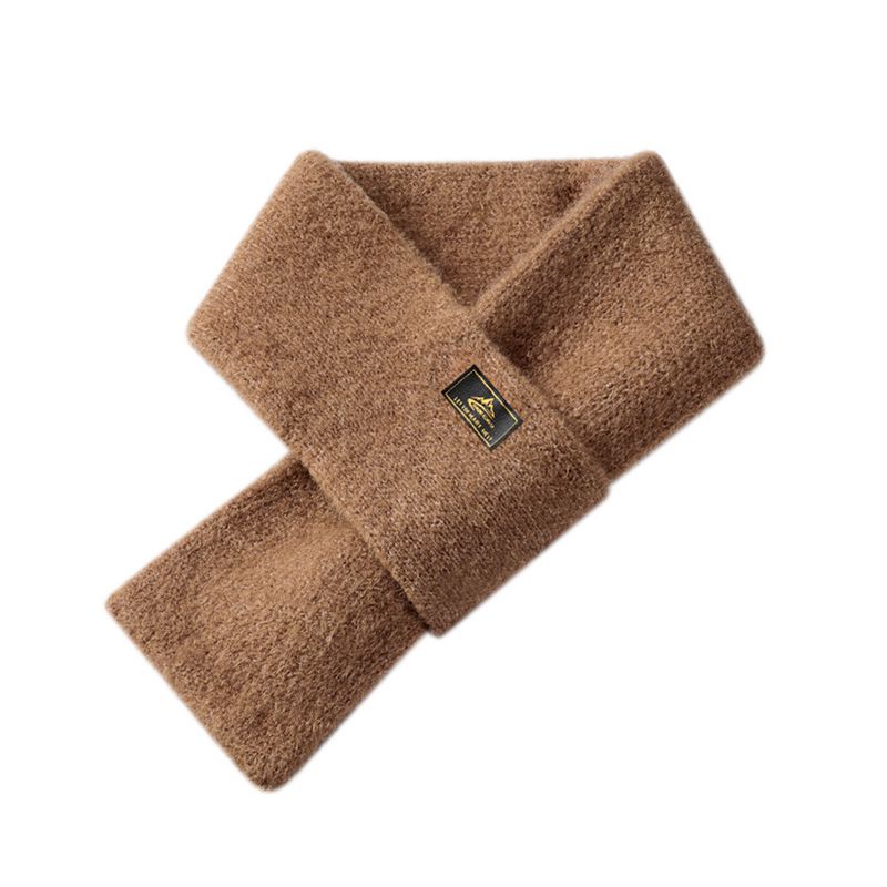 Sciarpe invernali nuove, sciarpa in cashmere imitazione, sciarpa da uomo per il tempo libero all'aperto, sciarpa da collo in caldo velluto lavorato a maglia, stile retrò DWJ47_voghion.com