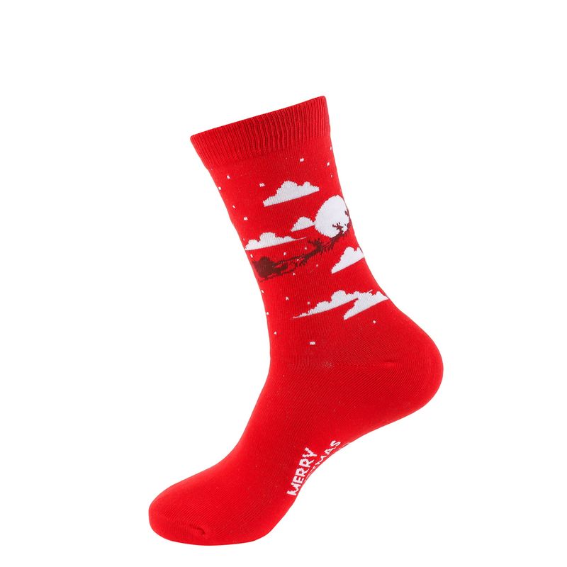 Produttore di calzini natalizi alla moda di grandi dimensioni disponibili in magazzino, regalo di Natale spesso, calzini lunghi per coppie, calzini tubolari medi_voghion.com