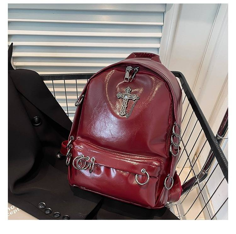 Fashionable Leopard Print Backpack For Women - Large Capacity Stylish Rucksack With Zipper Pockets, Perfect For College, Commuting & Travel_voghion.com