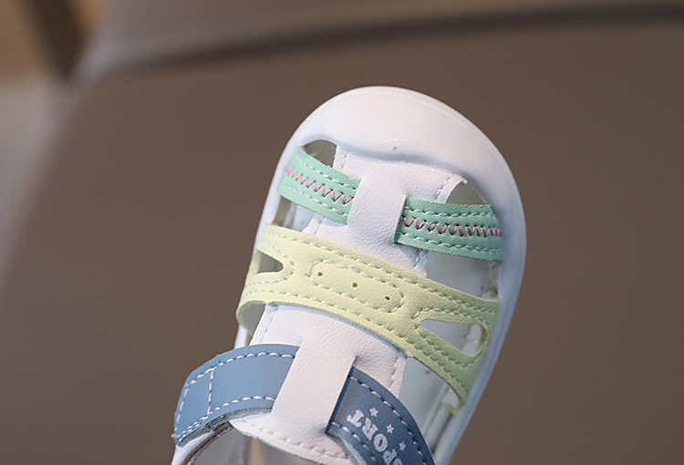 Kinderschuhe Sommer Neue Baby Weiche Sohle Jungen Sandalen Hohl Rutschfeste Kleinkind Schuhe_voghion.com