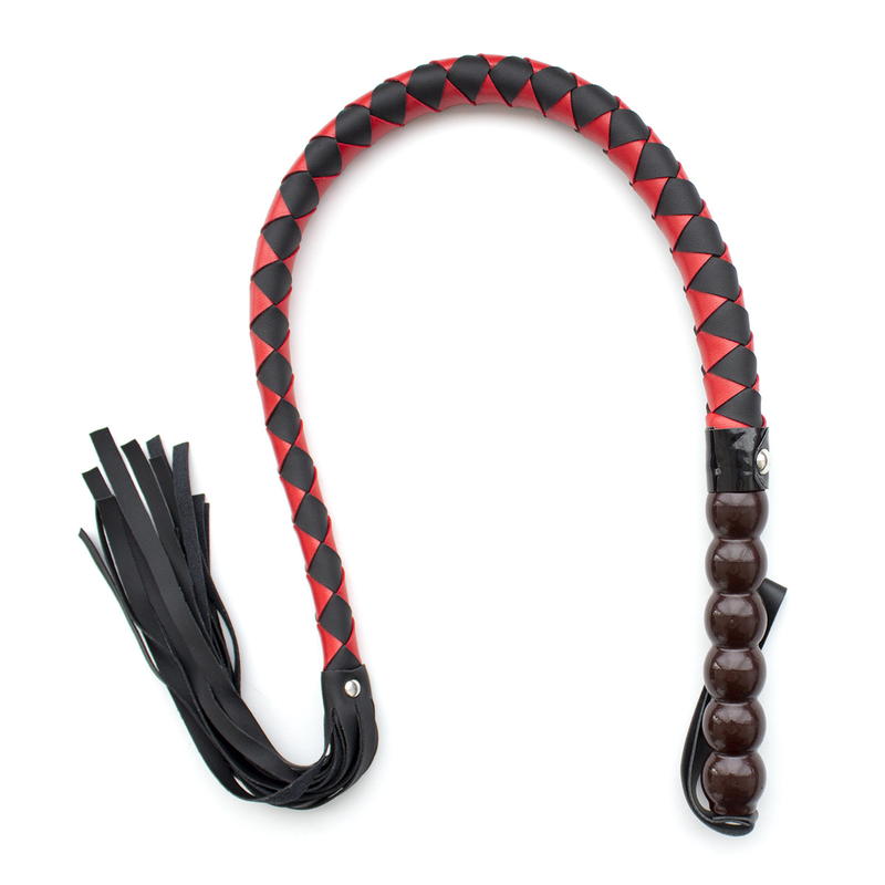 90cm PU Deri Parti Sahne Kırbaç Köle Fetiş Şaplak Kırbaç Seks Oyuncakları Çiftler için Cosplay Bdsm Esaret Erotik S_voghion.com