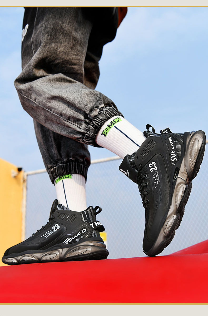 Laufschuhe für Herren, atmungsaktive Mesh-Wanderschuhe, modische, lässige, rutschfeste, dämpfende Sportschuhe für das Fitnessstudio_voghion.com