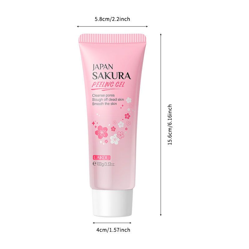 Facial Scrubs & Polishes Cherry Keratin 100g Clean Pores Moisturizing_voghion.com