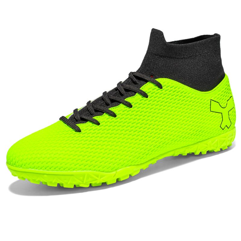 New Soccer Men Women AG Long Spikes Adult Student Competition Professional Children Training Shoes_voghion.com