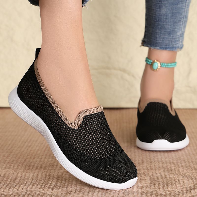 Vielseitige, leichte Damenschuhe mit weicher Sohle, atmungsaktives Mesh für einen Fuß, gutes Gehen, Mama-Schuhe, Damenschuhe_voghion.com